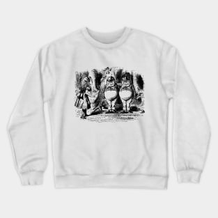 Tweedledee and Tweedledum Crewneck Sweatshirt